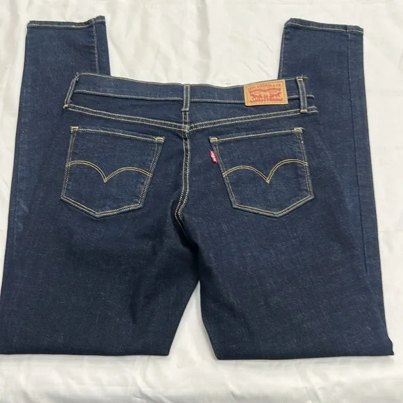 Levi's Dark Blue 311 Shaping Skinny Denim Jeans - Picture 4 of 8